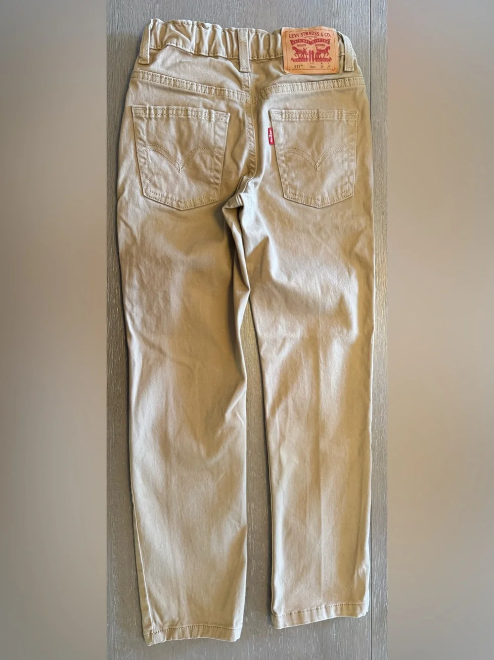Size 8- Kids Denim and khaki pants